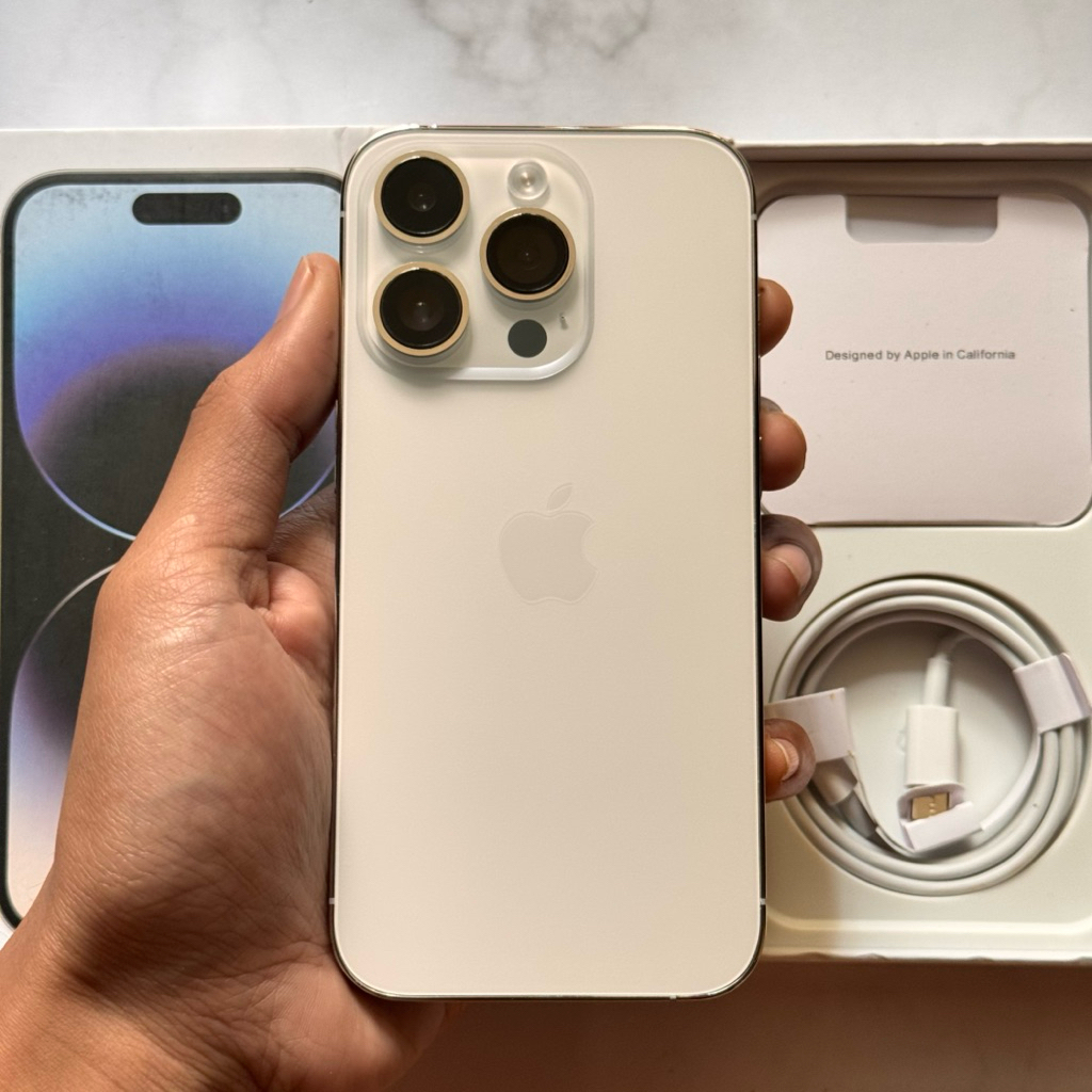 iPhone 14 Pro 128GB Inter All Operator Second Putih