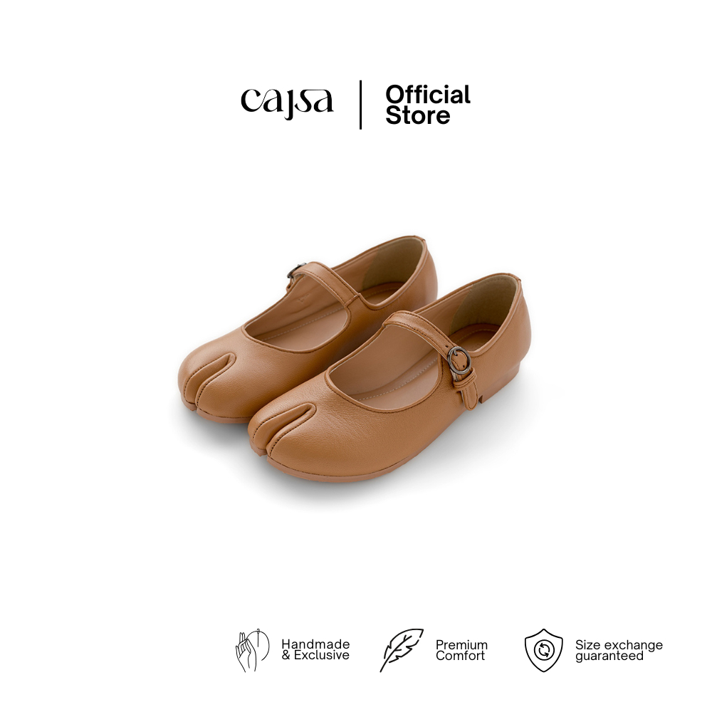 CAJSA | MISAKI CAMEL -TABI FLATS