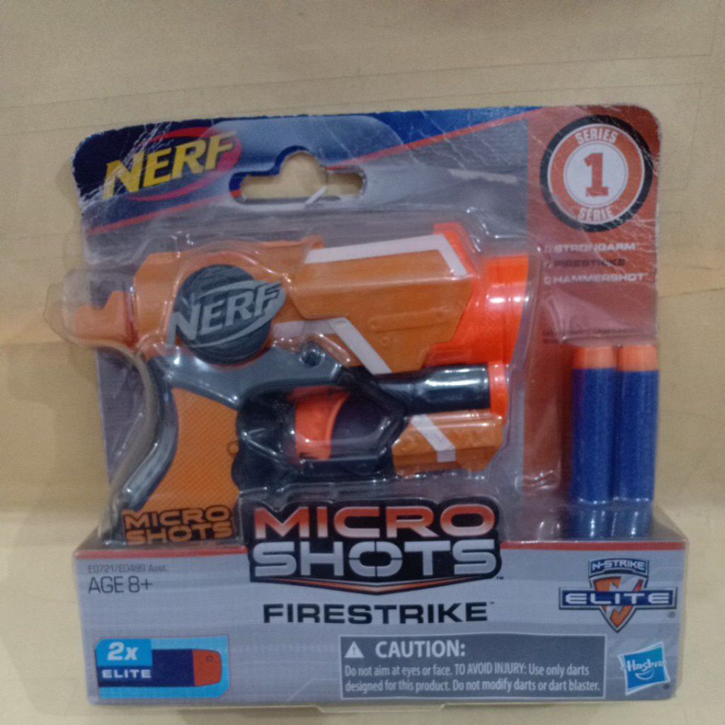 Mainan Pistol NERF MICRO SHOTS - FIRESTRIKE
