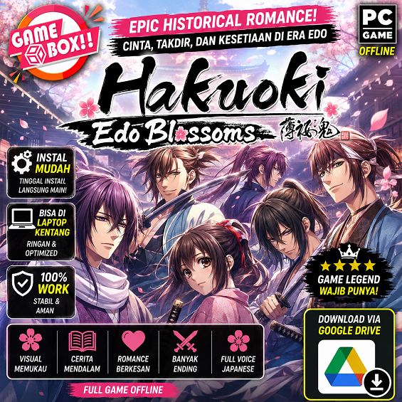 HAKUOKI EDO BLOSSOMS - PC LAPTOP GAMES