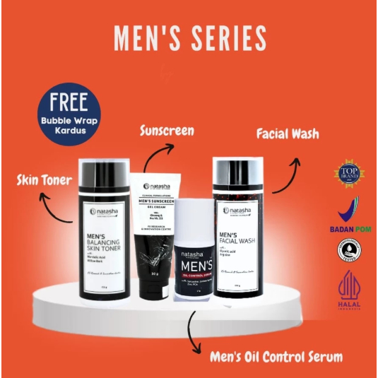NATASHA SKINCARE PAKET GENTLE MEN'S SERIES