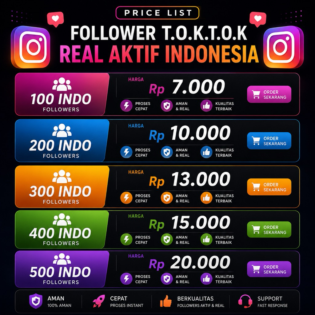 Followers Instagram Aktif Indonesia