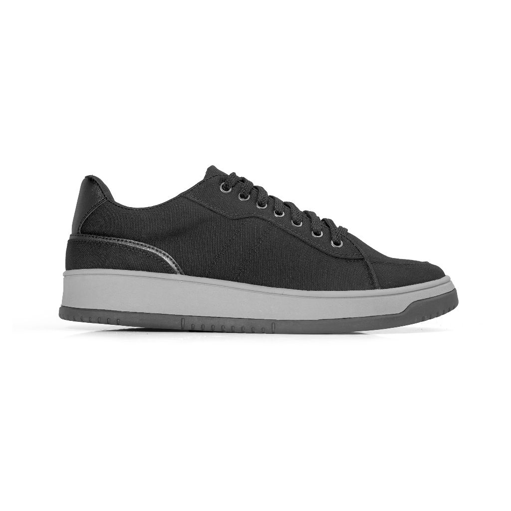 TRAGEN Footwear Grafit Grey Black - Sepatu Sneakers Casual Pria