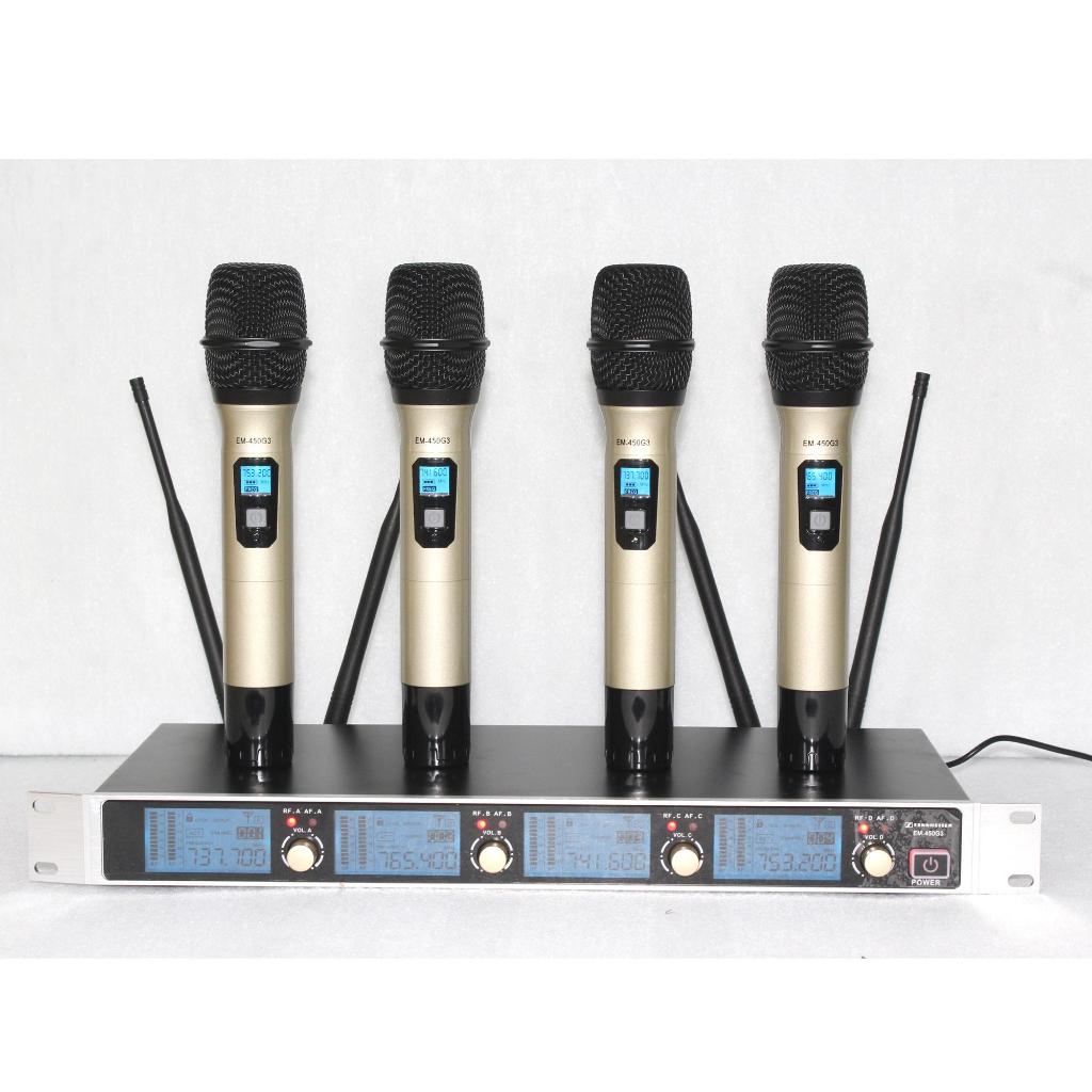 Mic Wireless Sennheiser Em 450 G3 Handel 4 Mic