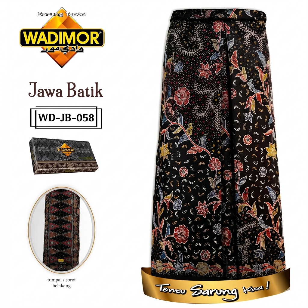 Sarung Wadimor Jawa Batik | Sarung Batik Wadimor | Kain Sarung Wadimor Pria Dewasa