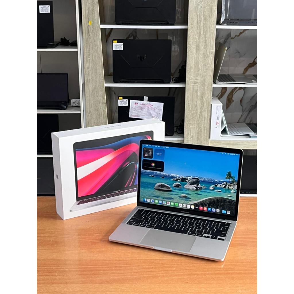 MACBOOK APPLE PRO TOUCHBAR CHIP M1 RM 8GB SSD 256GB | FULLSET IBOX | MULUS | MINUS LAYAR VIGMET
