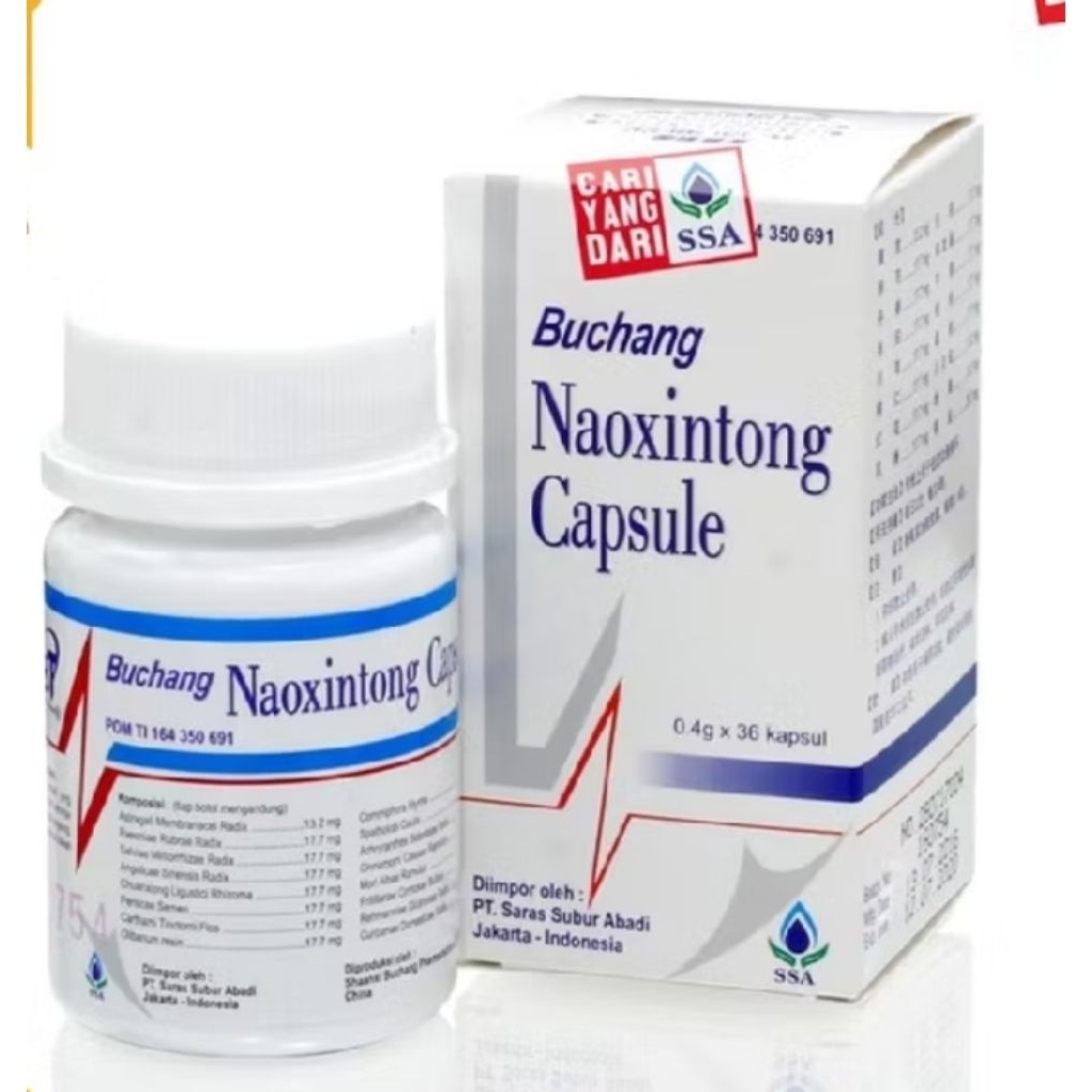 Buchang Naoxintong Capsule 36kapsul Original