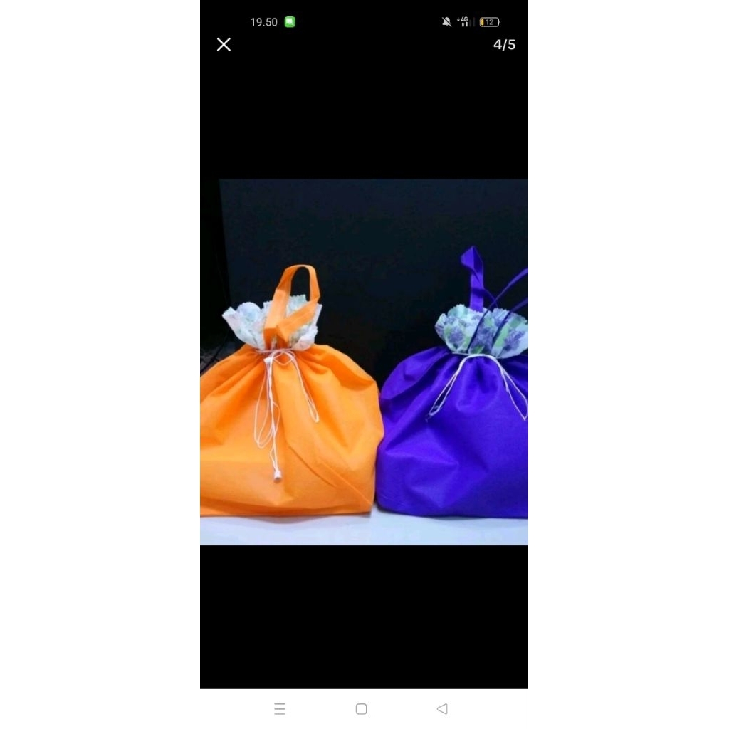 TAS SERUT UKURAN 22CM TEBAL DAN KUAT