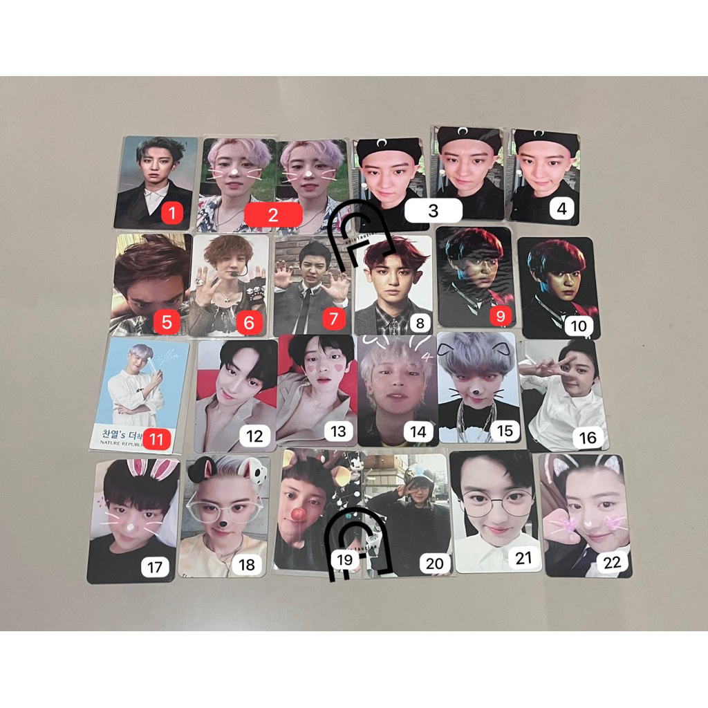 OFFICIAL PC CHANYEOL EXO (Photocard Chanyeol)