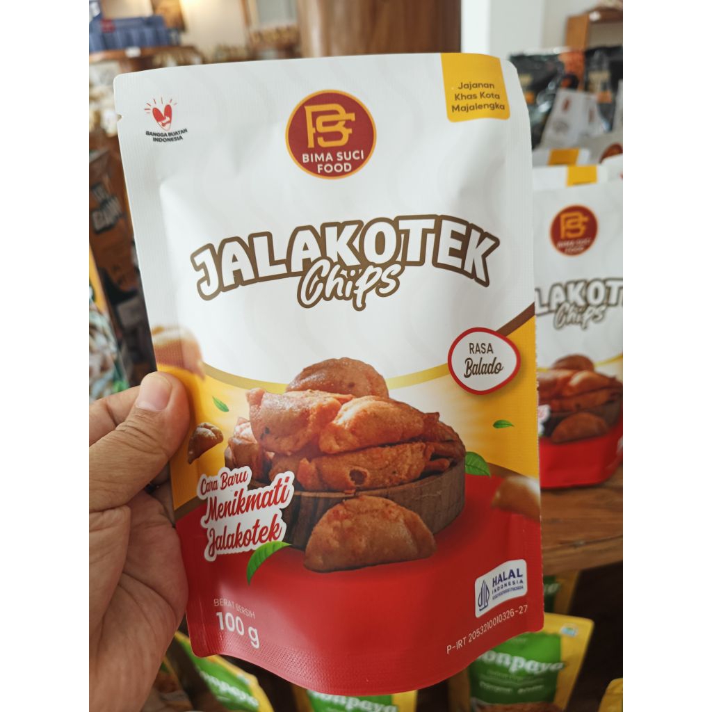 Jalakotek chips Khas kota Majalengka