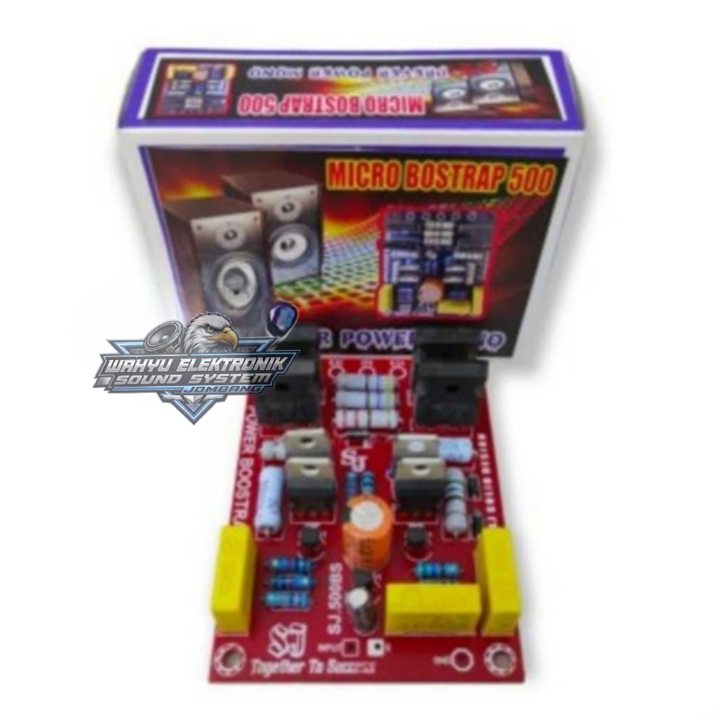 Kit Driver Power BOSTRAP Mono SJ.500BS Low Sub Fiberglass Terbaik