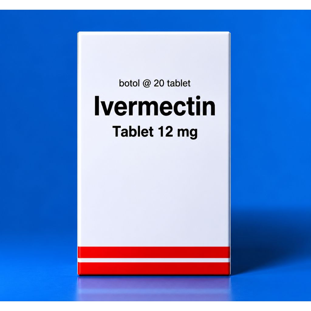 ORIGINAL IVERMECTIN 12 mg Indofarma Obat Scabies