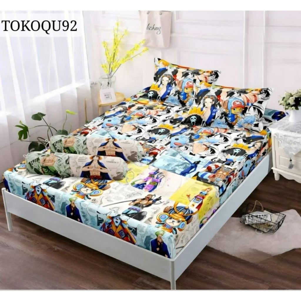 Sprei Motip One Piece Anime Keru Topi Jerami Terbaru. Co