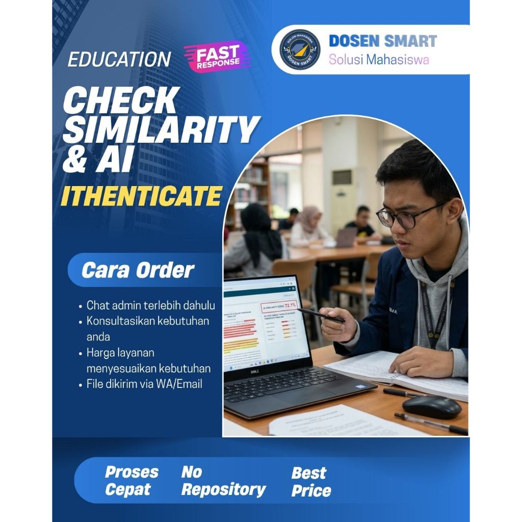 Jasa Cek Similarity & Ai by Ithenticate