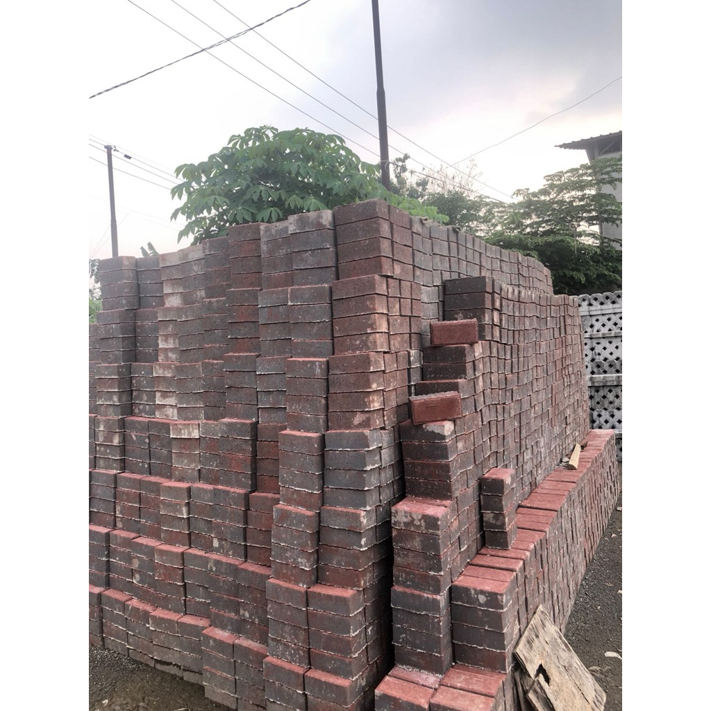 Paving Block Bata Merah Tebal 6 cm UK 20*10 Mutu K250