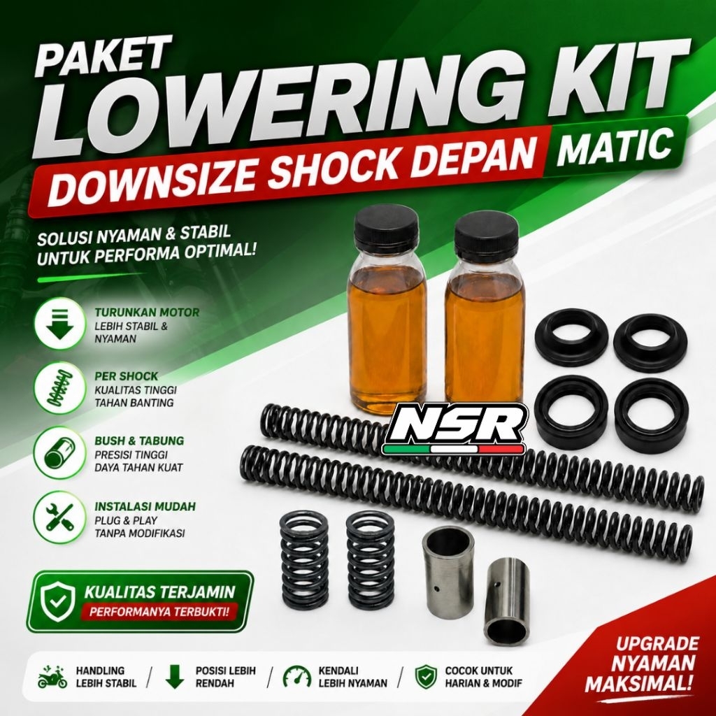 PAKET DOWNSIZE AEROX ALPHA AEROX NEW AEROX OLD PCX ADV NMAX VARIO BEAT LOWERINGKIT PENCEPER PCX ADV 