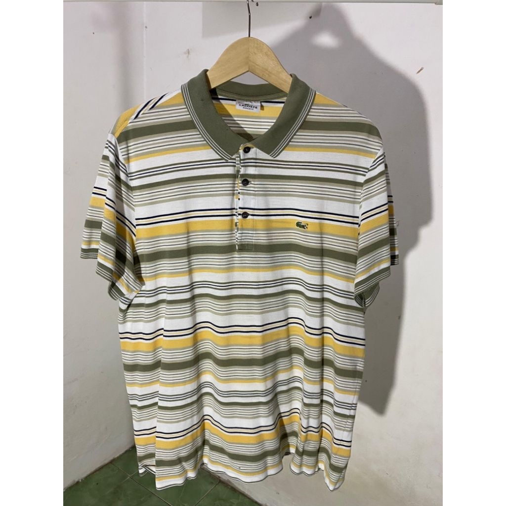 Polo lacoste stripe