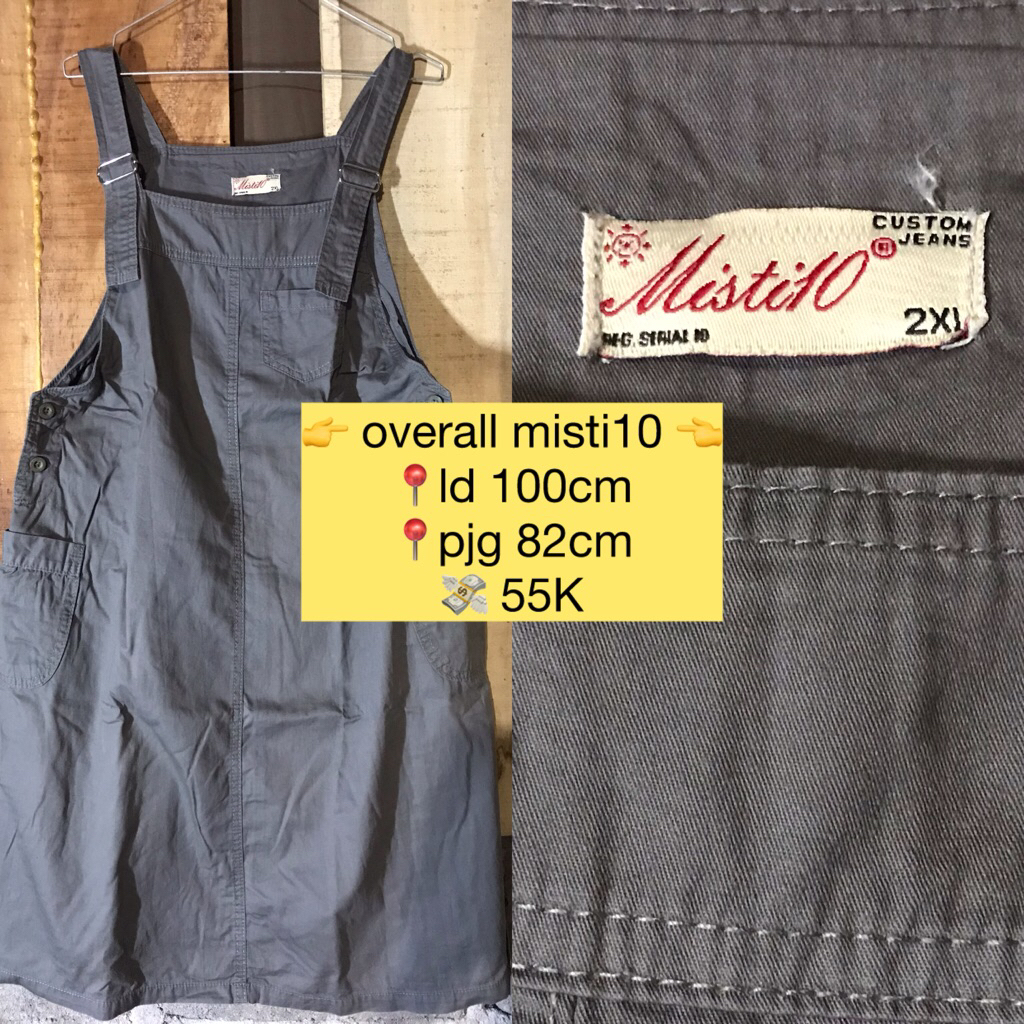 overall misti10 army