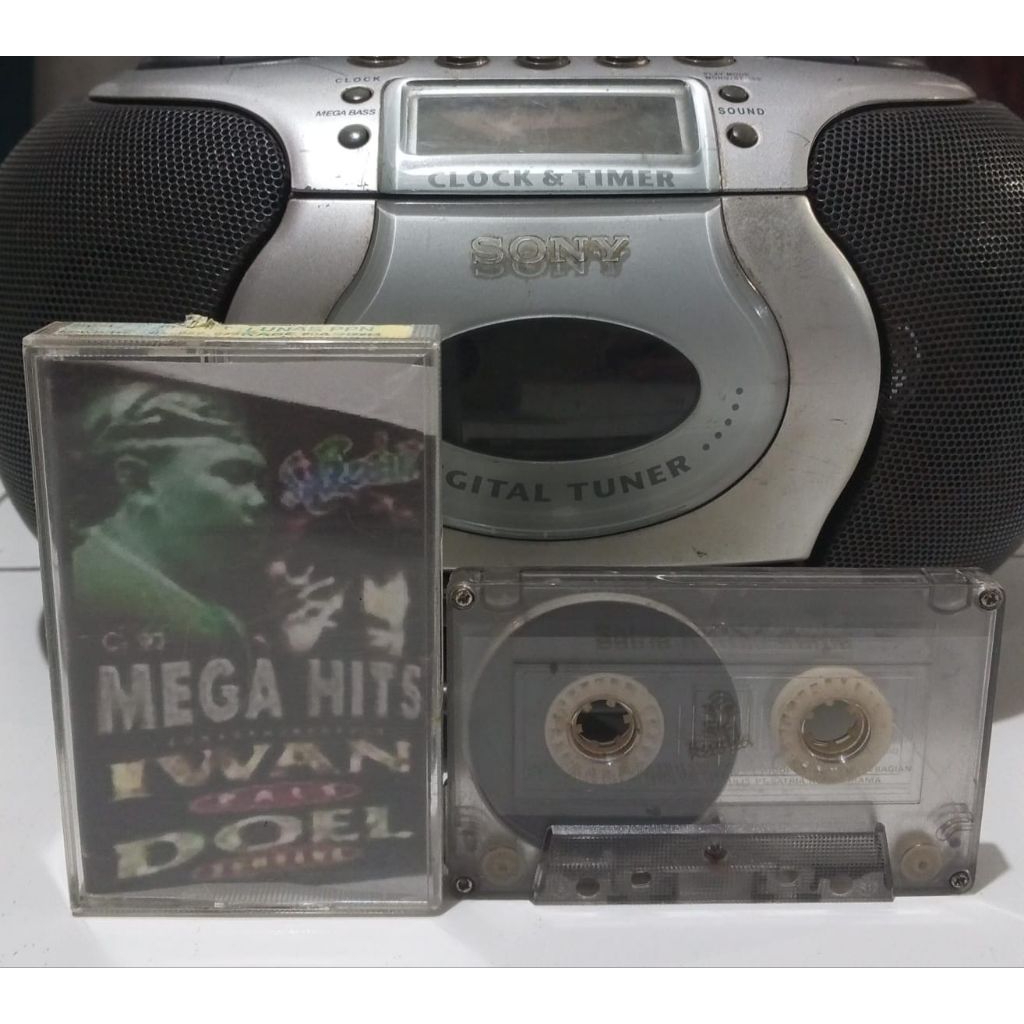 Kaset Pita Iwan Fals Feat Doel Sumbang - Mega Hits