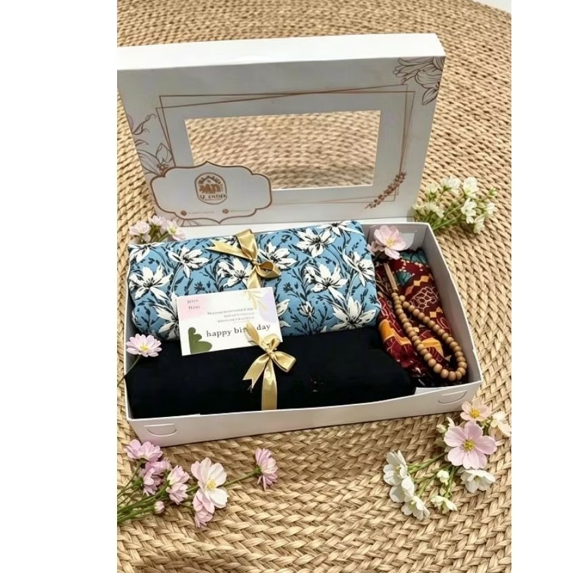 Hampers mukena motif  DZ_Home rumah kado
