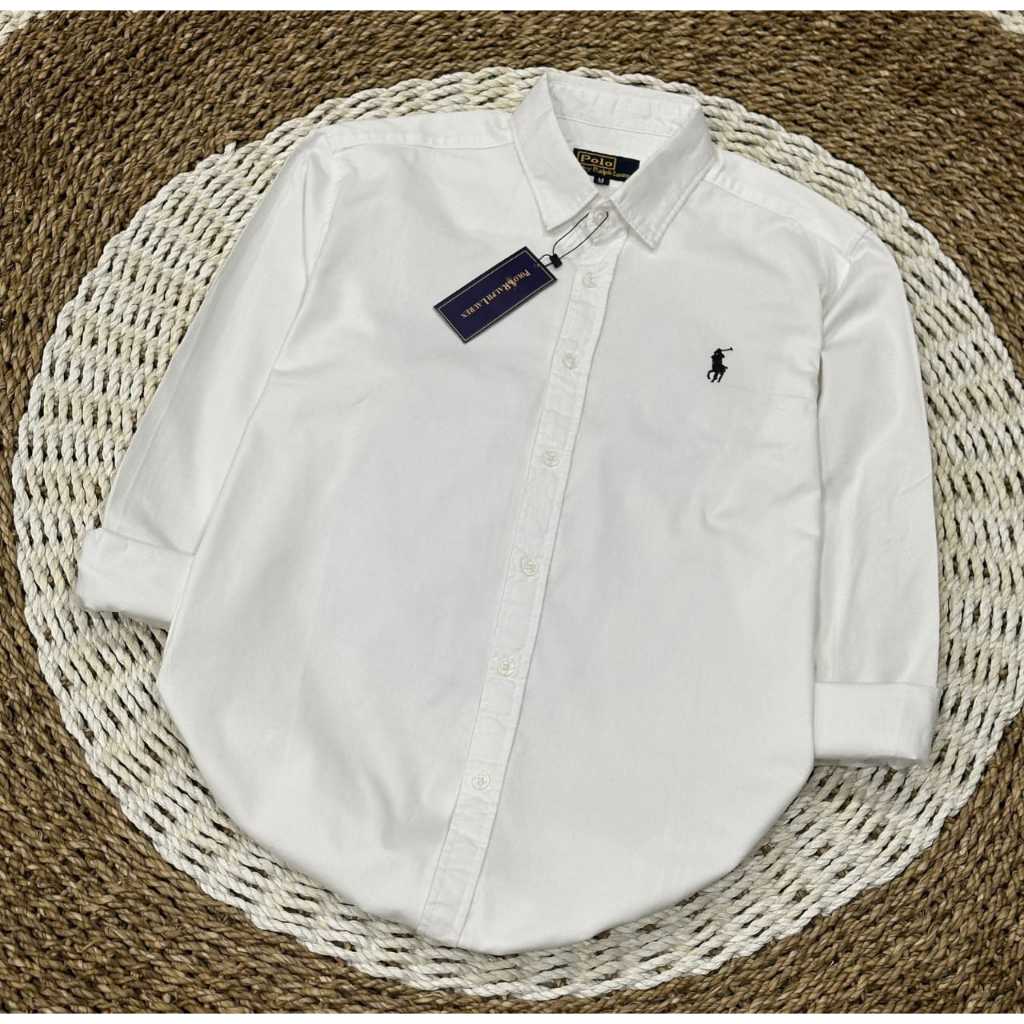 Kemeja Pria Polos Lengan Panjang Premium | Casual Formal Slim Fit Korean Style Kekinian