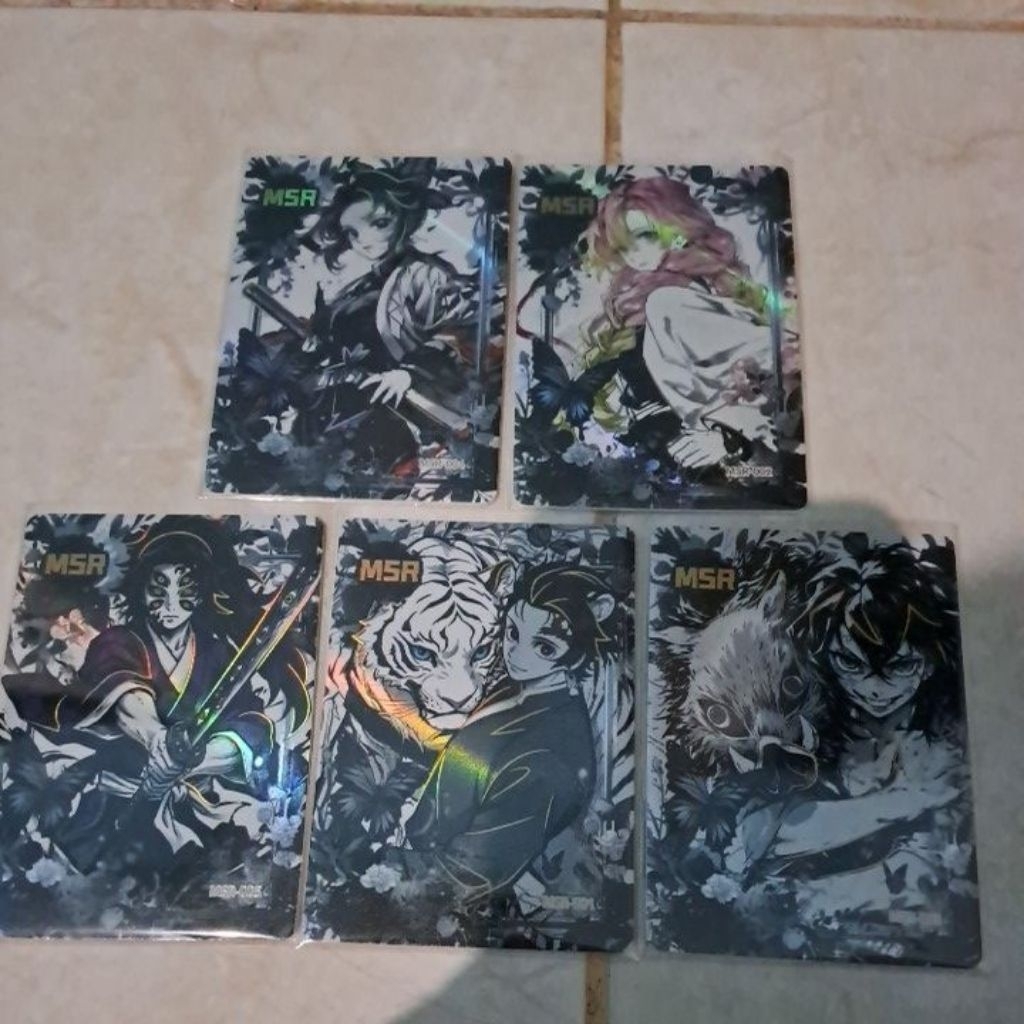 Collectible Card Demon slayer Kimetsu no Yaiba