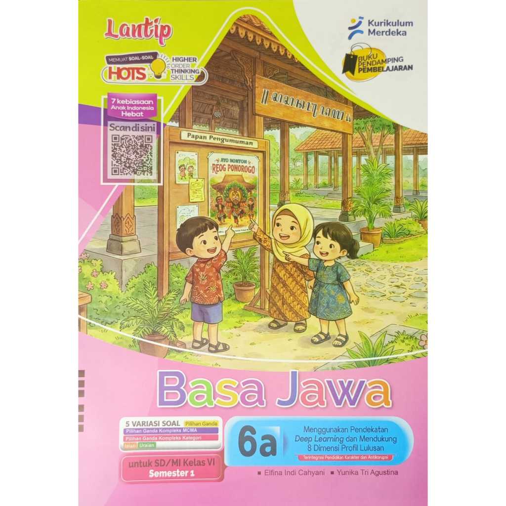 LKS BAHASA JAWA SD/MI KELAS 6 SEMESTER 1 KURIKULUM MERDEKA 2026-2027 || ZAMRUD DEEP LEARNING