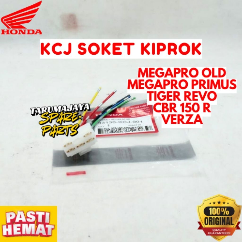SOKET KIPROK ORIGINAL HONDA KODE KCJ, SOKET KIPROK MEGAPRO OLD, SOKET KIPROK MEGAPRO PRIMUS, SOKET K
