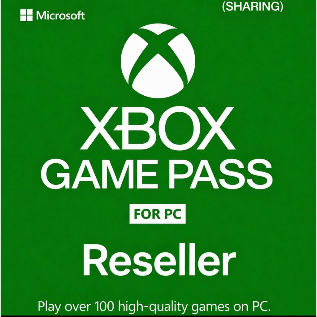 Xbox Gamepass Ultimate - 1 Tahun Untuk Reseller / Warnet