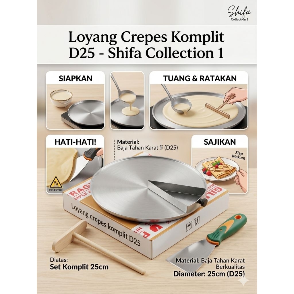 loyang crepes D25