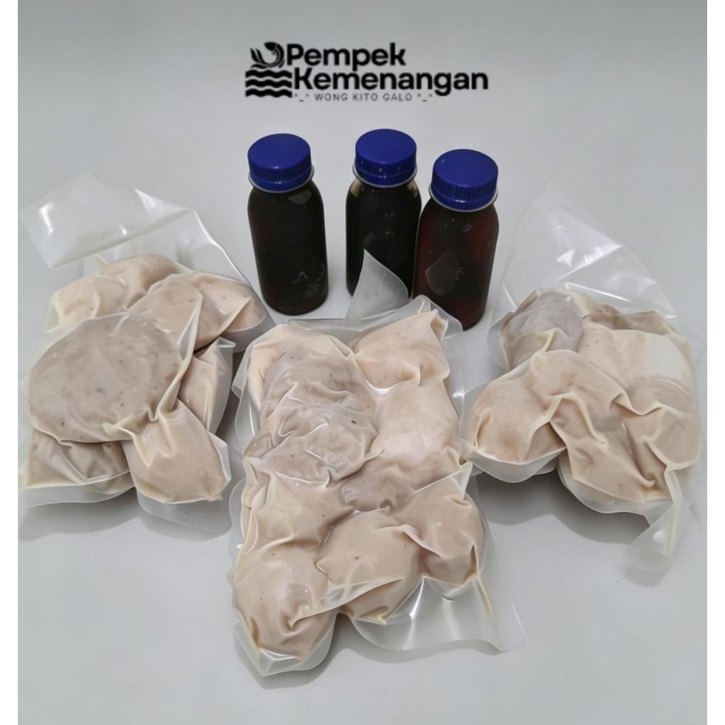 Pempek paket isi 30 pcs mix / pempek frozen /pempek enak /pempek murah