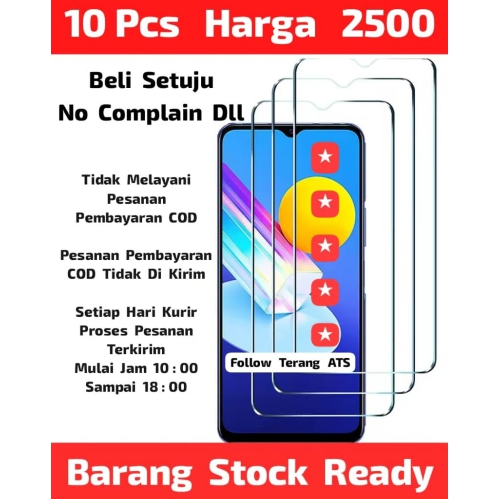 Temper Kaca Bening OPPO A5 2020 OPPO A9 2020 Pelindung Layar Handphone Tg Oppo A5 2020 Oppo A9 2020 