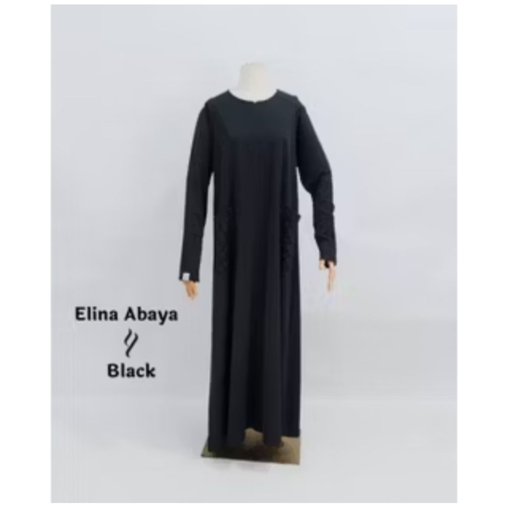 Preloved Elina Abaya Yarka Marbella Silk Anti UV S