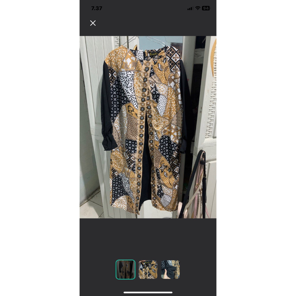 tunik batik benang raja
