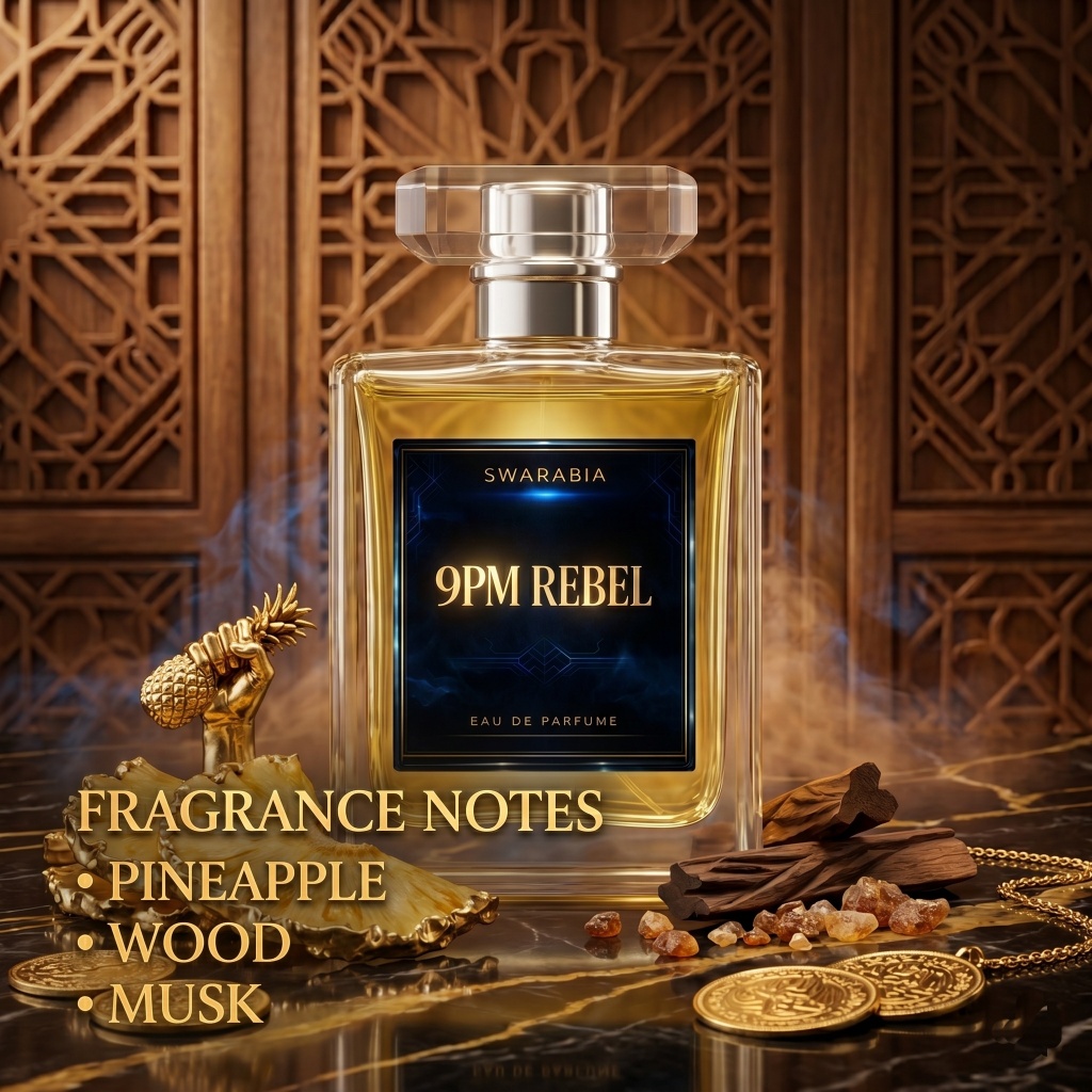Swarabia 9PM Rebel Eau de Parfum (inspired Afnan 9PM Rebel)