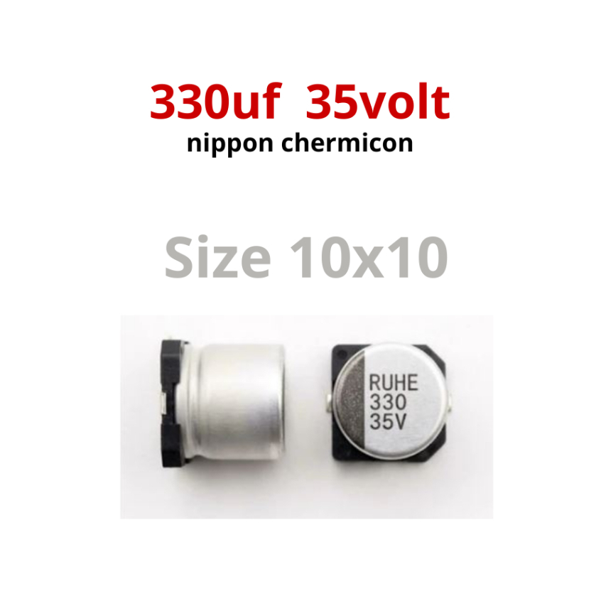 Elko SMD Kapasitor 330uf 35Volt Original [10x10mm]