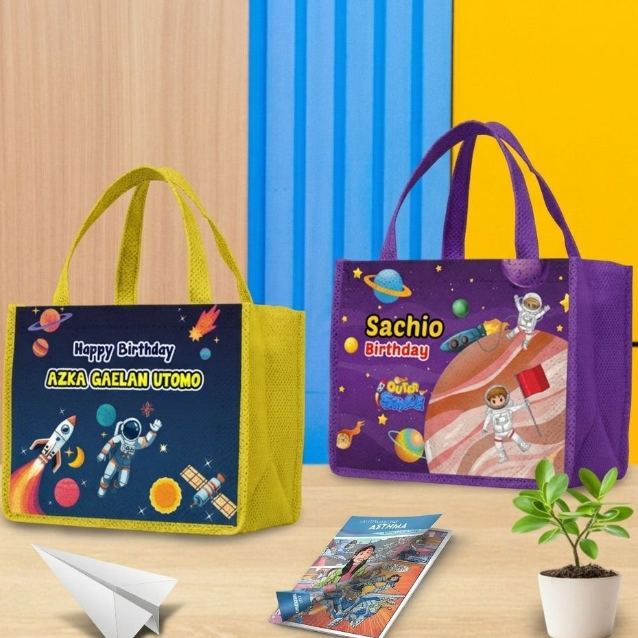 Tas Custom Astronot Tas Ulang Tahun Anak Karakter Tas Ultah