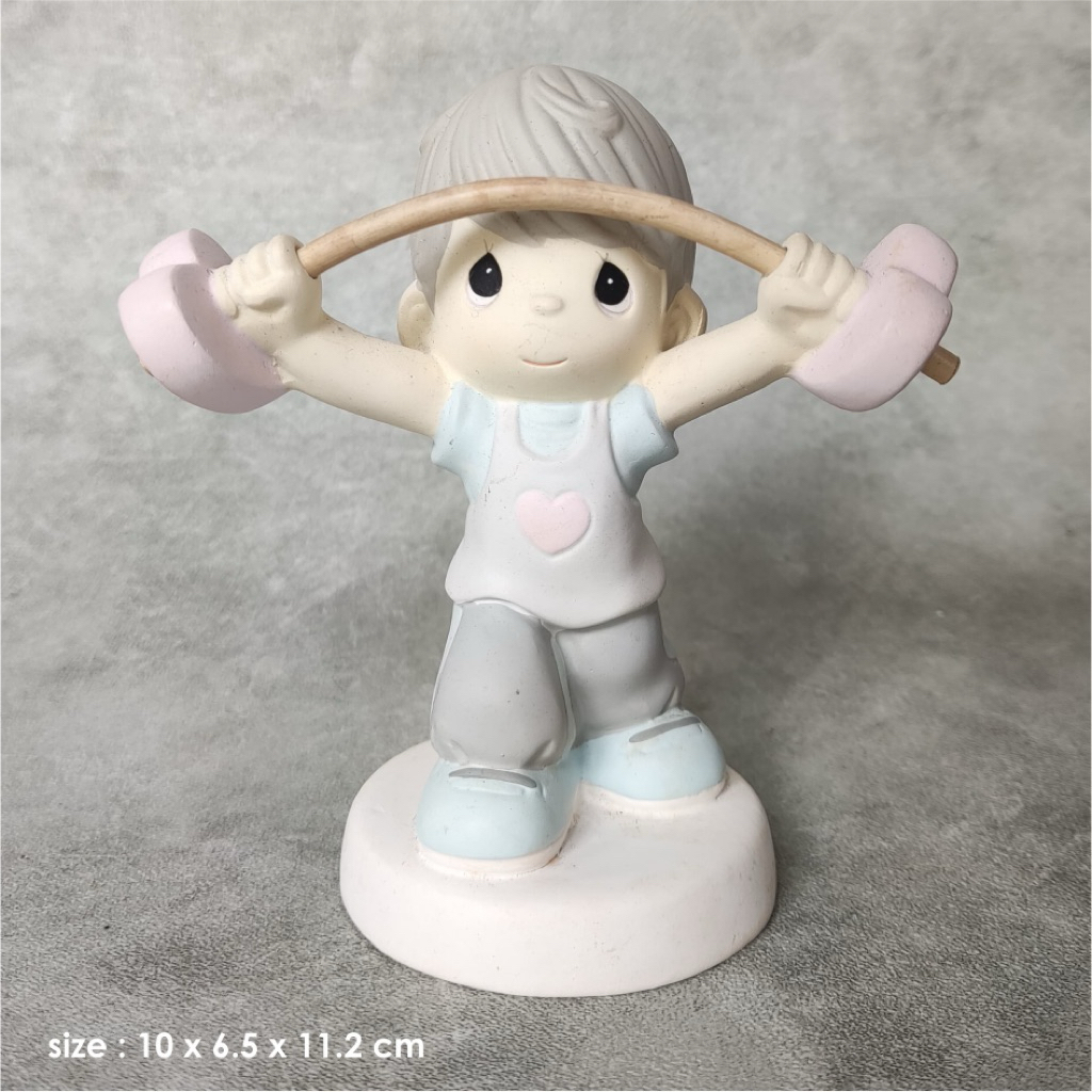 Precious Moment Figure Mainan Miniatur Hiasan Topper Patung