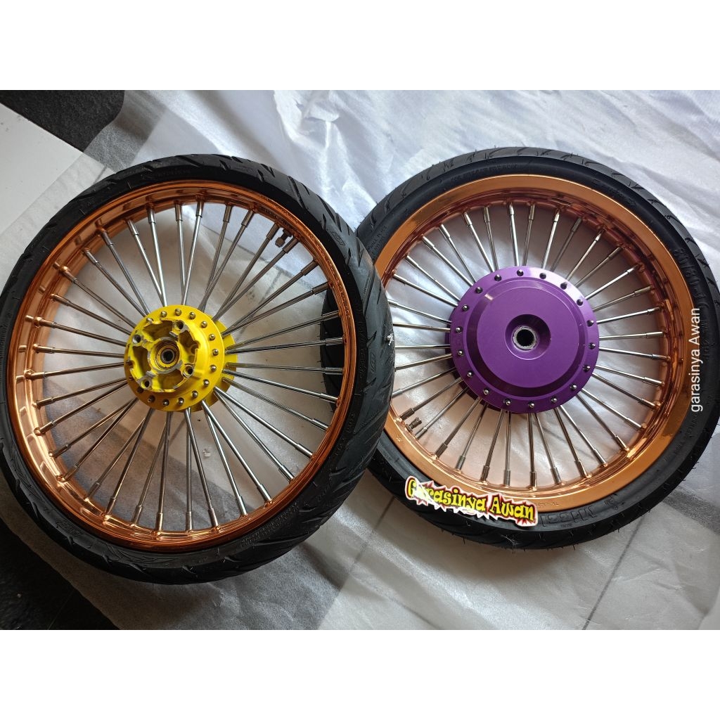 Pelek TK Racing Ring 16 jari jari custom