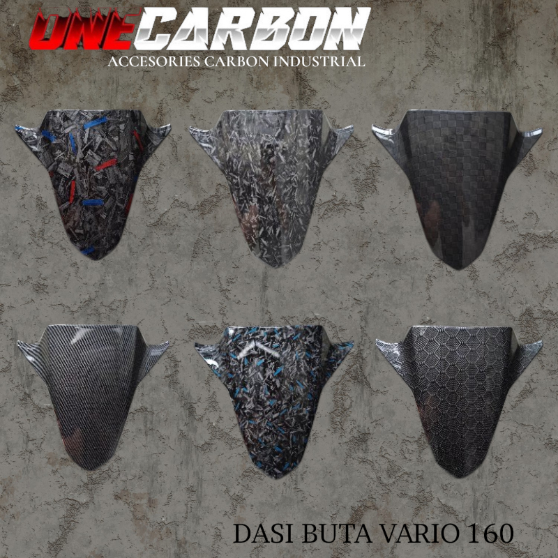 Dasi Buta Vario160 Carbon Forged Hexagon Dasi Buta Vario 160 Variasi Carbon SENTRAVARIASI