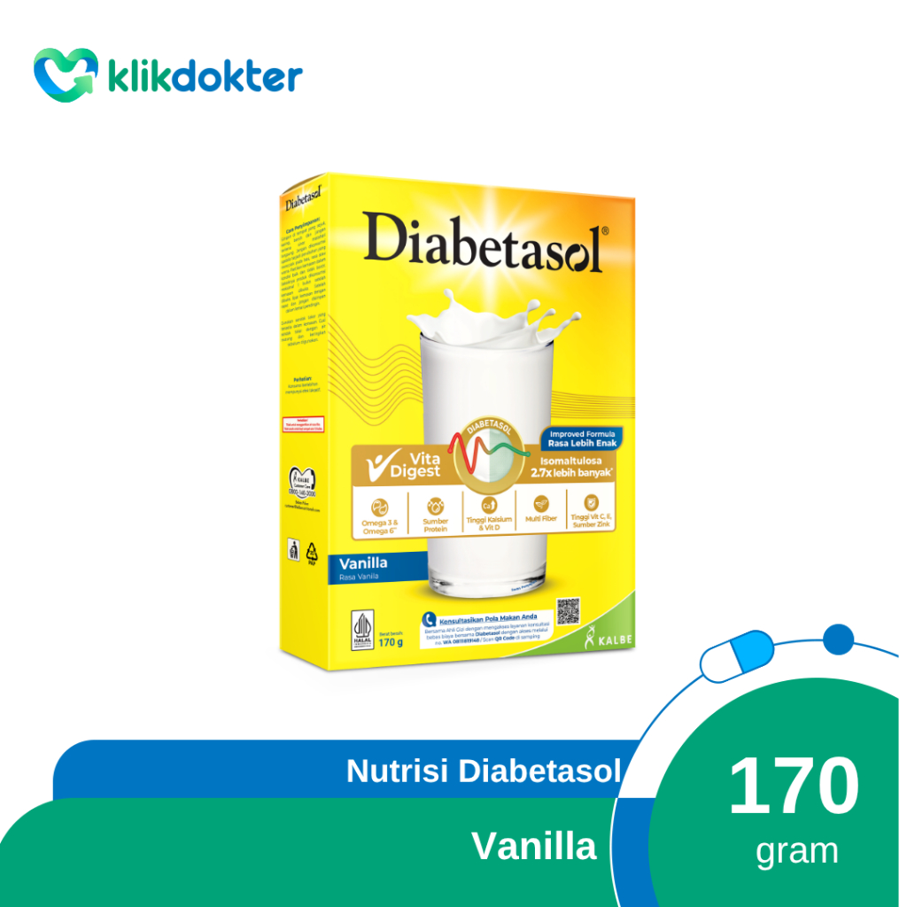 Diabetasol Vanilla 170gr