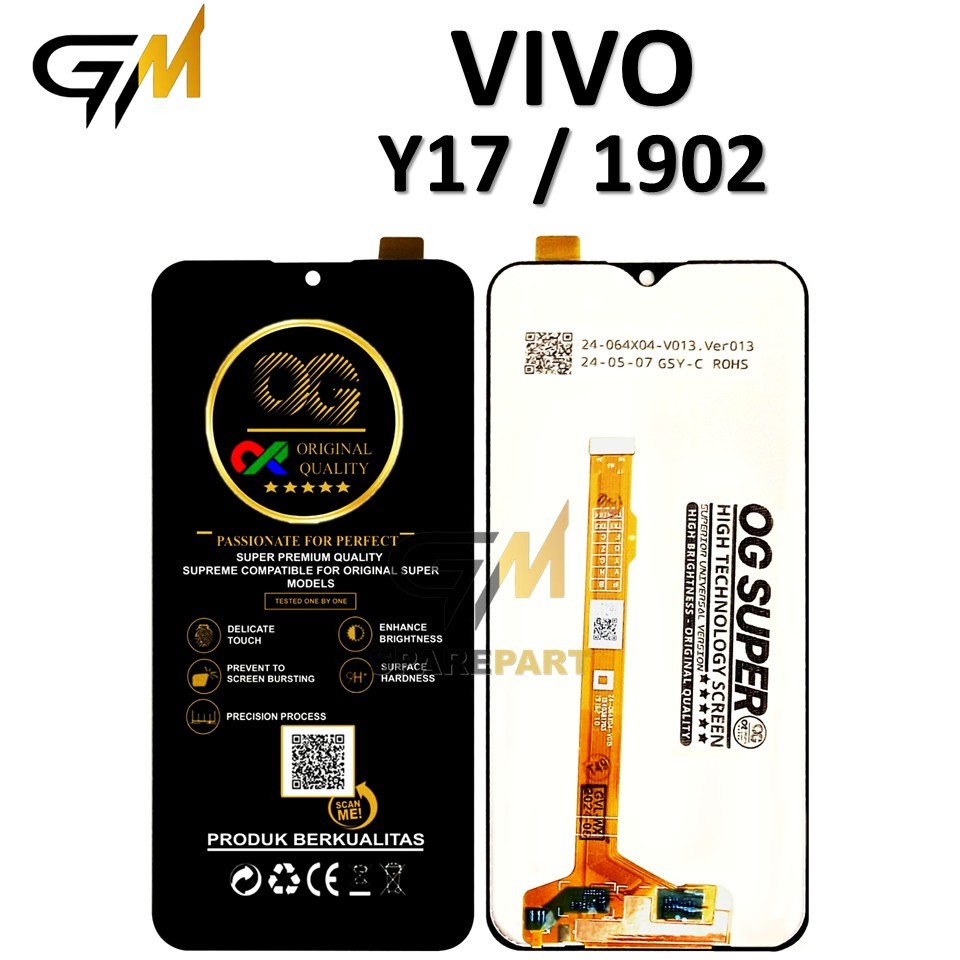 LCD TOUCHSCREEN VIVO Y17 / 1902 FULLSET