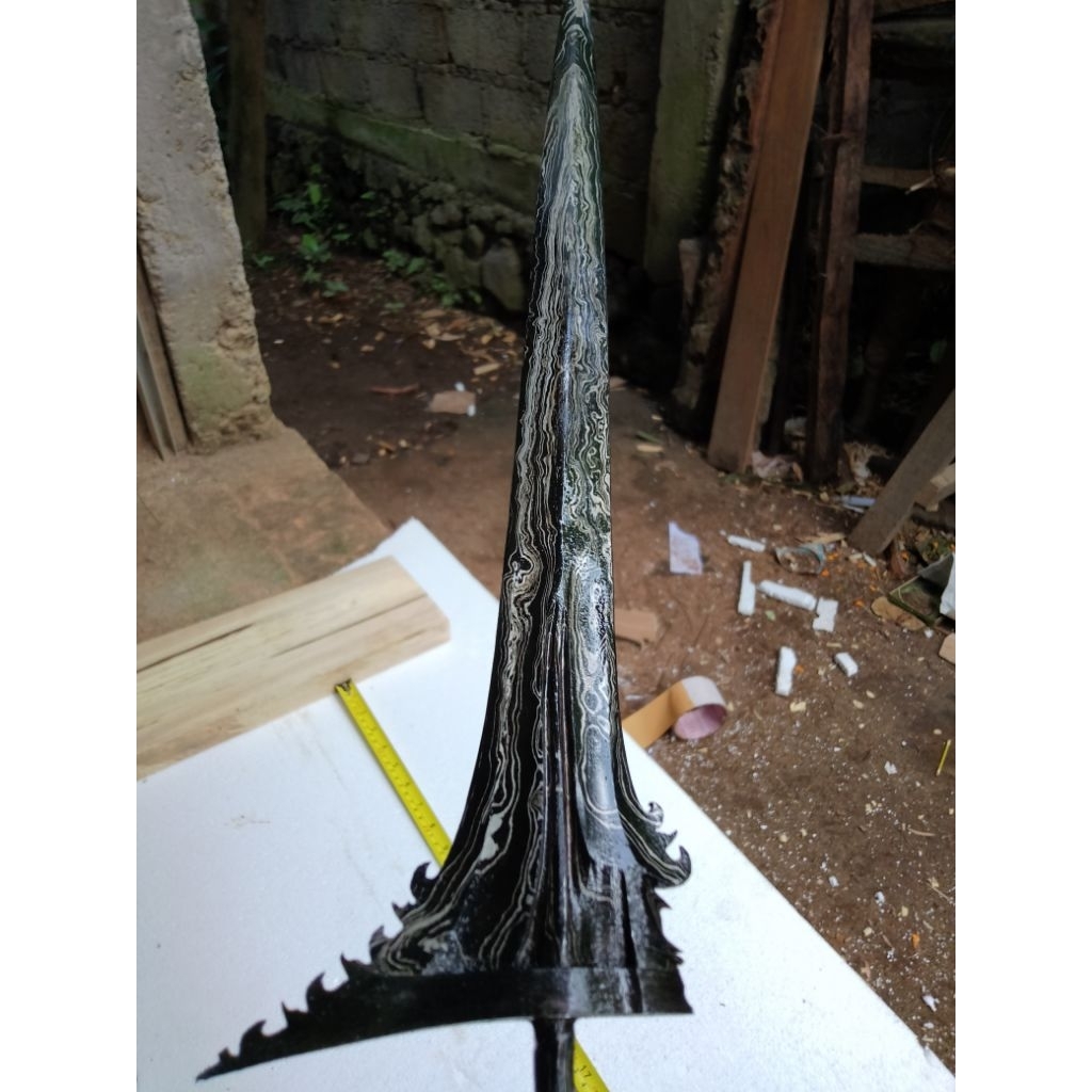 bilah keris bali -+34 cm garapan standart (x5)