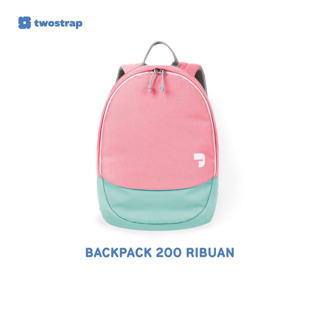 TWOSTRAP - Backpack 200ribuan - Tas Ransel Wanita Pria