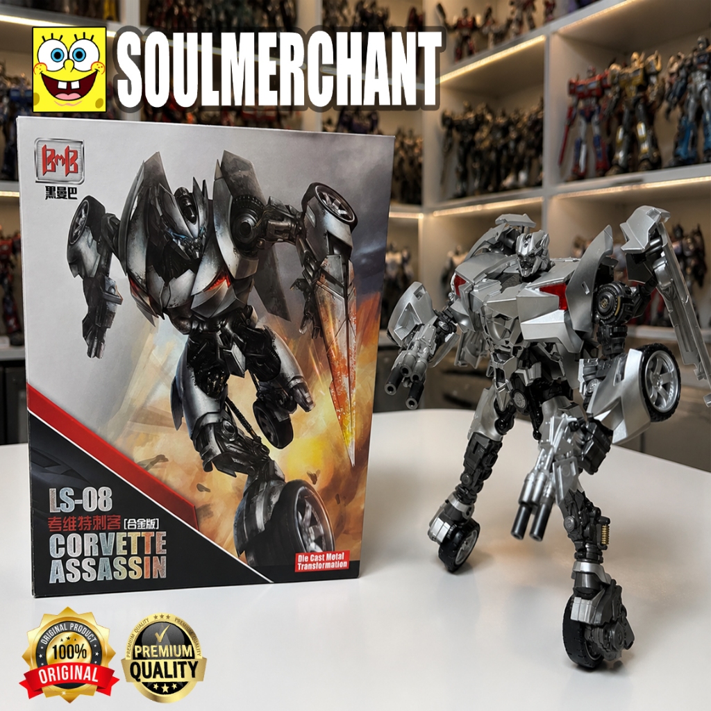 Black Mamba BMB LS-08 Corvette Assassins Sideswipe - Metal Deformation