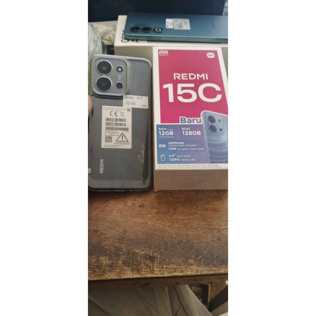 redmi 15c 6/128 second