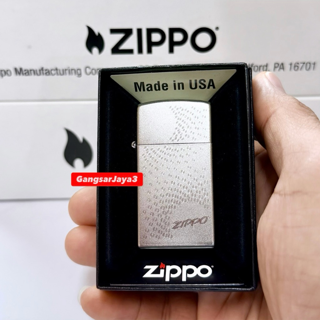 korek zippo original USA 46271 zippo slim zippo dot design