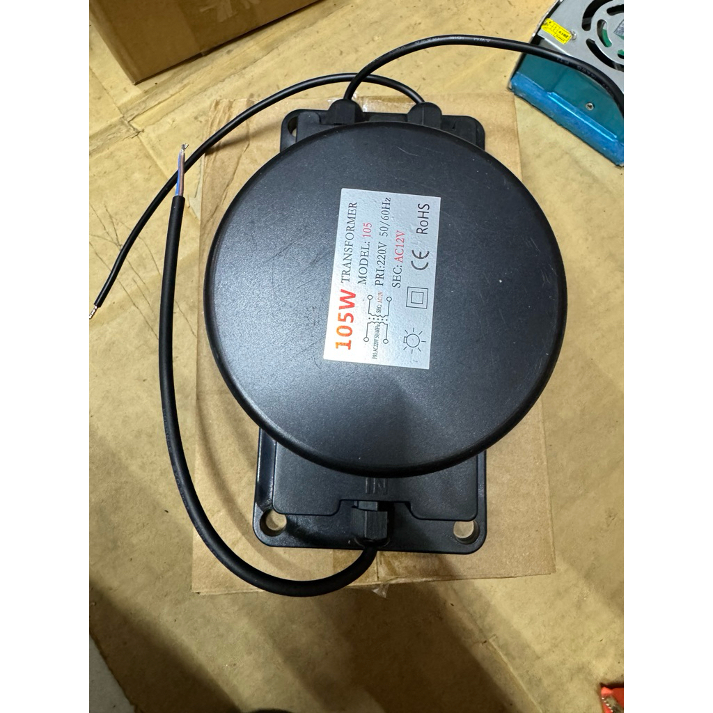 adaptor lampu kolam led / trafo lampu kolam led