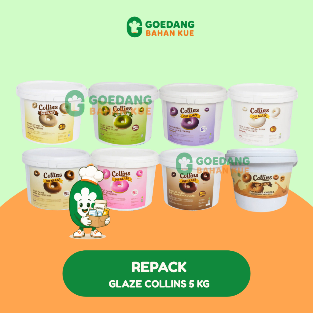 DIP GLAZE COLLINS 5 KG (EMBER/PAIL)