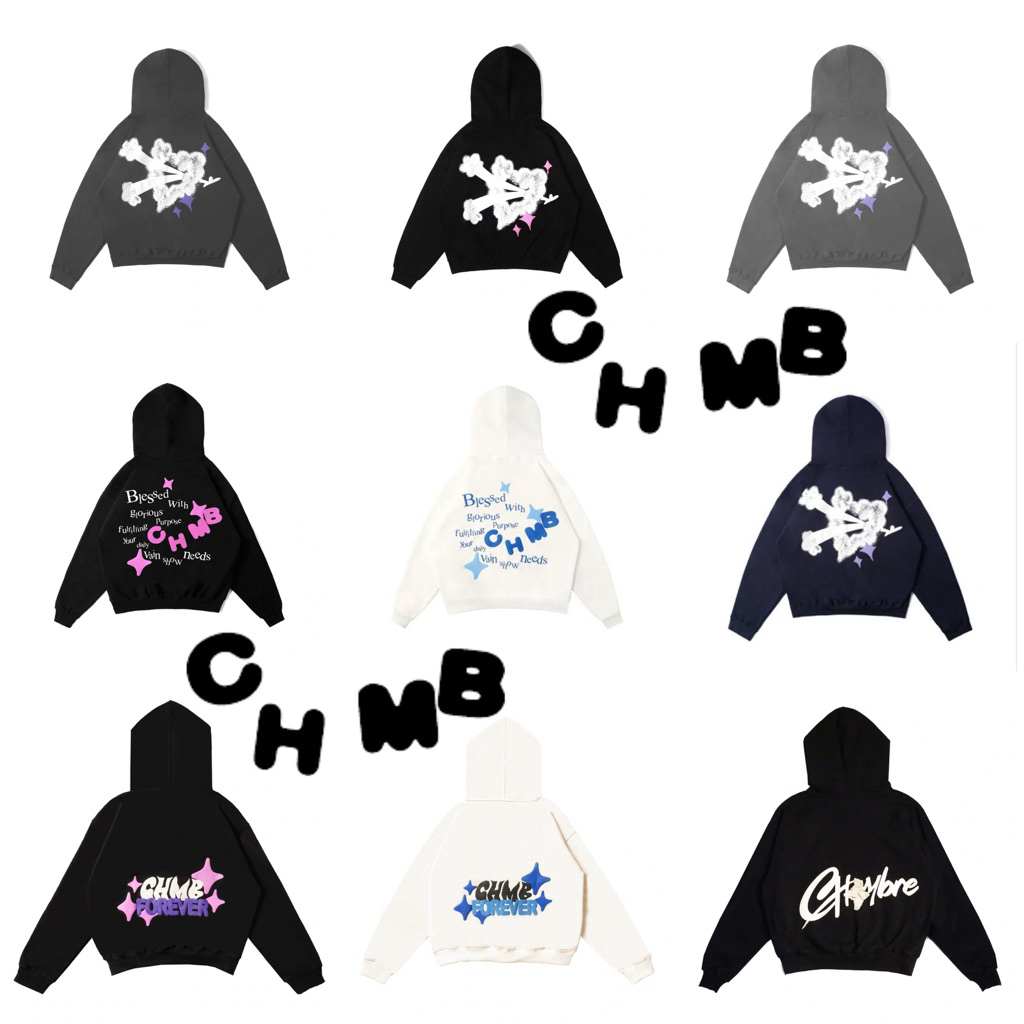 (TERMURAH ORIGINAL 100%) BOXY HOODIE CHMB CHAMBRE DE LA VAIN| CHMB SHOOTLOVE | CHMB MASKING | OUTDOO